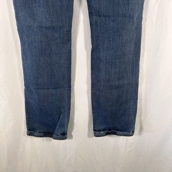 Seven for all Mankind Jeans Women's 31 Dark Wash Blue Denim Standard Button Fly - Picture 9 of 10